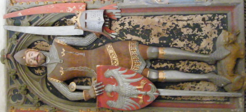 Germany Barby-Elbe - St Johannis Albrecht II 1350